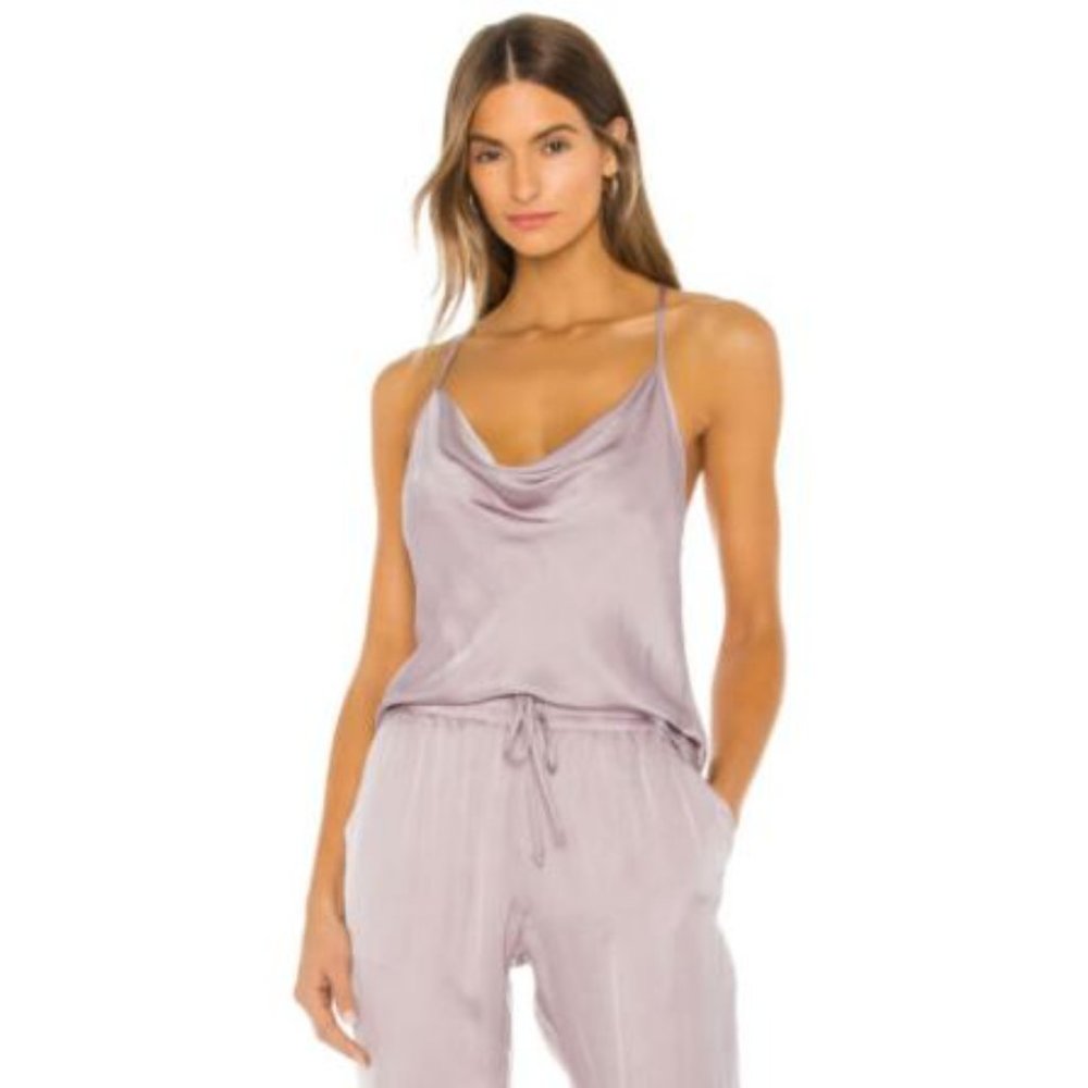 YFB Young Fabulous & Broke Sweetie Cowl Tank Top
